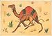 Animals in India Camel by Frances Gynn. Size 19.60 inches width by 13.25 inches height. High Quality Art Poster Print