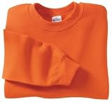 NEW Gildan UltraBlend - Crewneck Sweatshirt Orange-M
