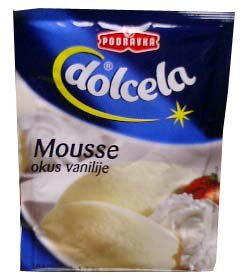 Mousse, Vanilla (Podravka) 1.7oz by parthenonfoods.com