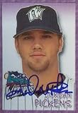 Jordan Pickens, Fort Wayne Wizards - Padres Affiliate Autographed Card