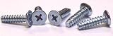 10 X 5/8 Self-Tapping Screws Phillips / Flat Undercut / Type B / Steel / Zinc / 7,000 Pc. Carton