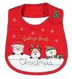 Carter's Babys 1st Christmas Bib