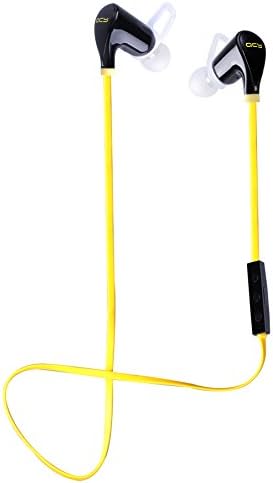 Cootree® QY5 Bluetooth 4.1 Mini Lightweight Wireless Sweat-proof Sports headphone/headset for iPhone 6 6Plus 5S 5C 5 4S, Galaxy Note 3 2 S4 S3 and Google，Blackberry，LG , other Smartphones (Yellow&black)
