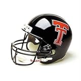 Texas Tech Red Raiders Deluxe Replica Riddell Full Size Helmet