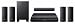 from Sony Sony BDVE380.CEK 3D Blu-Ray Disc/DVD 5.1ch Home Cinema BRAVIA Internet Video Model BDVE380.CEK