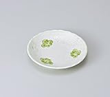 真珠実り梅4.5丸皿　3個組 【美濃焼　和皿】