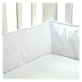 Koala Baby Cradle Bumper - White