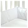Koala Baby Cradle Bumper - White