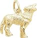 Wolf Charm by Rembrandt Charms