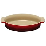 Le Creuset Stoneware 11-1 2-Inch Oval Dish, Red by Le Creuset
