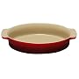 Le Creuset Stoneware Oval Dish, Cerise, 28 cm