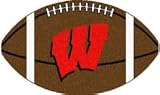 Wisconsin Badgers 24x15 Small Football Rug