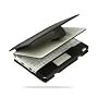 Noir Luxe Luxury Black Leather Premium Case for Acer Aspire One - Black