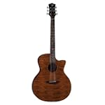 Luna Gypsie Exotica Series Bubinga Acoustic Guitar