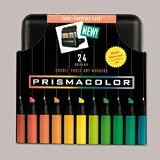 Eberhard Faber Prismacolor  Double-Ended Extra-Broad/Fine Art Markers in Display, 24-Color Set 00097 / SAN00097