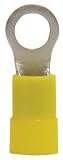 Gardner Bender 14-099 4 Gauge 1/2-Inch Stud Ring Terminal, 4-Pack
