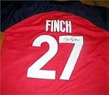 Jennie Finch Autographed Team USA Softball Jersey (Olympic Womens Softball)
