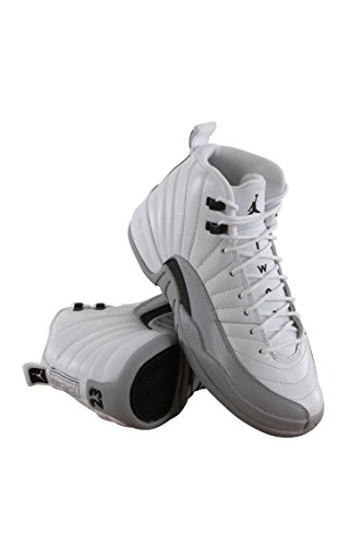 Nike Air Jordan Retro XII 12 GG Baron White Wolf Grey 510815-108 GS
