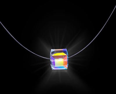 Click here to buy Crystal Cube Firejewel Necklace.