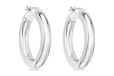 Sterling Silver Perfect Hoops By Charles Garnier