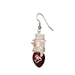 Houston Texans NFL Snowman Football Earrings (1.5")
