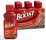 Review Nestle-Novartis  / Boost Nutritional Energy Drink, 8 fl oz. Bottles, 24/Case - Vanilla