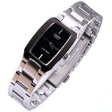 Casio Women's Stainless Steel Standard Analog Watch Model with 2 Diamonds LTP-1165A-1