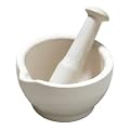 Premier Housewares  Stoneware Mortar and Pestle, White