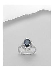CZ Ring In 92.5 Sterling Silver
