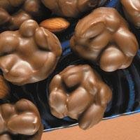 Helen Grace Chocolates, Milk Chocolate Caramel Almond Clusters, 8.5 oz. Gift Box