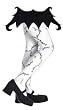 Kids Stitched Pantyhose - Great with Gothic or Scary Costumes!