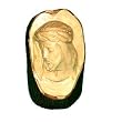 Jesus - Olive wood (10.5x7 cm or 4.1x2.8") grade A