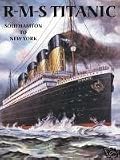 1796 R-M-S TITANIC SOUTHAMTON TO NEW YORK METAL ADVERTISING WALL SIGN RETRO ART