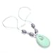 AmBaby Teething Necklace - Baby Beads - Baby Teether Toy - BPA Free Food Grade Silicon (Dreamy Mint)