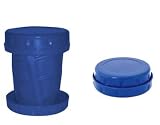 Eco Friendly BLUE Flatterware Collapsible Traveling Cup-Great for Camping,Hiking and More!