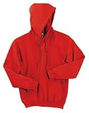 NEW Gildan - Hooded Sweatshirt Red-L