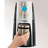 Hamilton Beach 47474 Platinum Deluxe Brew Station Digital Coffee Maker 12-c