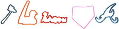 Forever Collectibles MLB Atlanta Braves Logo Bandz