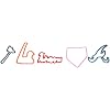 Forever Collectibles MLB Atlanta Braves Logo Bandz