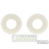 Du-Bro 637 No. 8 Nylon Flat Washer (8-Pack) by Du-Bro Products