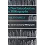 A New Introduction to Bibliography