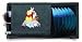 PlastiColor 006300 Winnie The Pooh and Tigger CD Visor Organizer