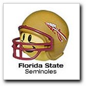 Happy Balls NCAA Football Helmet Antenna Topper, Florida State Seminoles