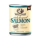 Wellness 95% Salmon Canned Dog Food (12/13.2-oz cans)