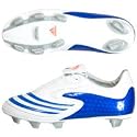 adidas F10 8 TRX Soft Ground Football Boots - White/Blue/Red - Kids