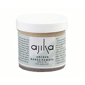 Ajika Green Mango Powder Amchur Spicev- Adds A Tangy Taste to Foods