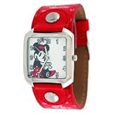 Disney Minnie Mouse Red Band Watch #23935 - Minnie Watch