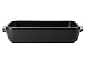 Emile Henry Flame, All Heats (Except Induction), French Ceramic, Rectangular Roaster, Black, 39x26cm