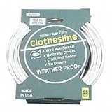 ANCHOR WIRE/HILLMAN GROUP #122066 100` #5 WHT Clothesline