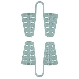 Isotronic 90680 Schnarchzapfen Nasenspirale natur groß  11,5x7x16mm 2er